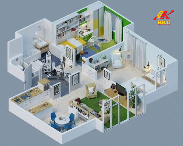 Thiết kế nội thất làm việc ở đâu