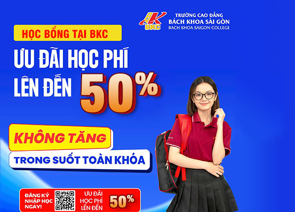 Học bổng Trường cao đẳng Bách Khoa Sài Gòn 2025: Điều kiện và thủ tục đầy đủ nhất