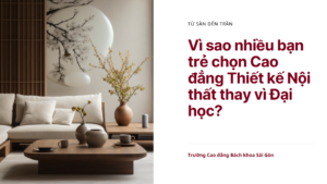 CAO ĐẲNG THIẾT KẾ NỘI THẤT