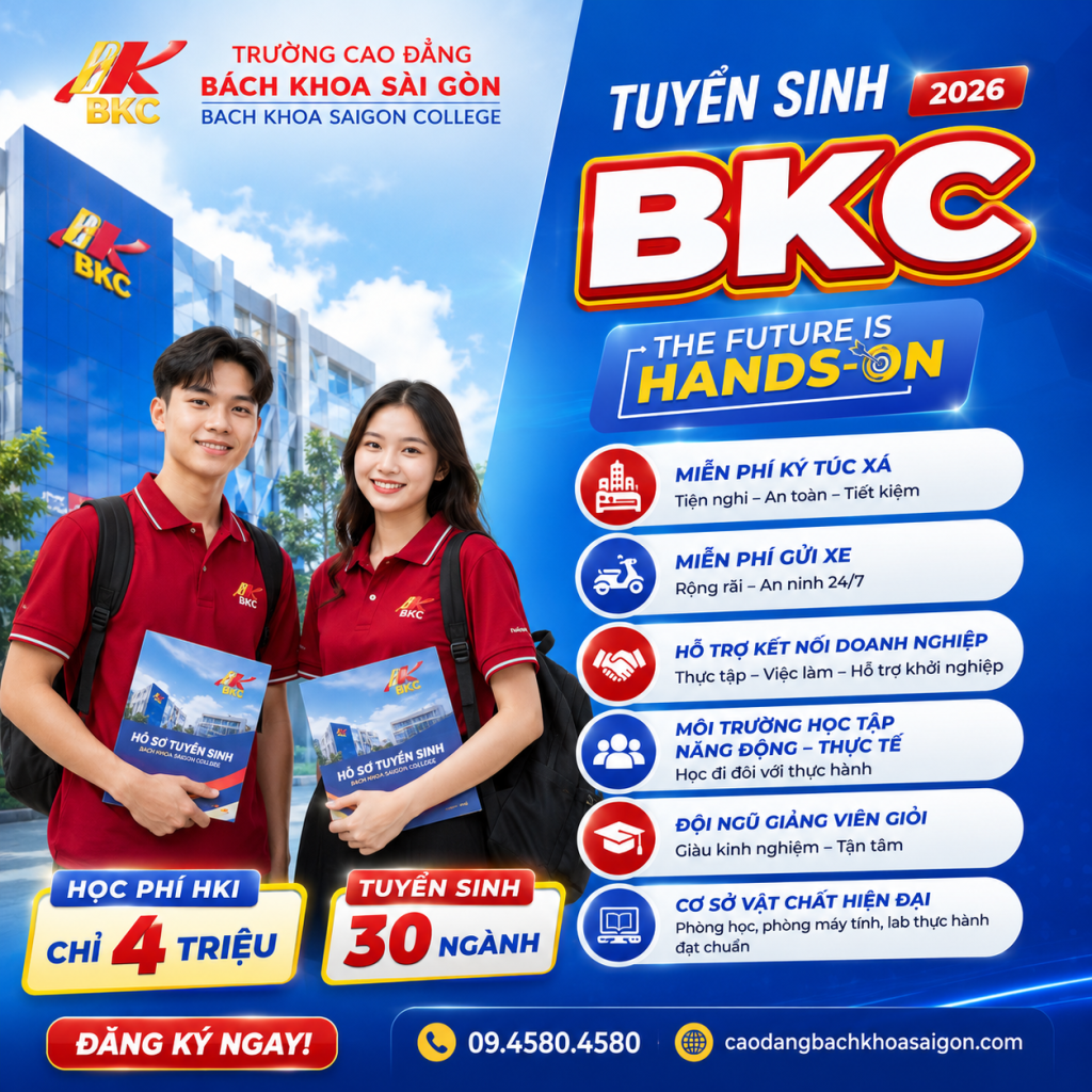 đăng ký xét tuyển BKC