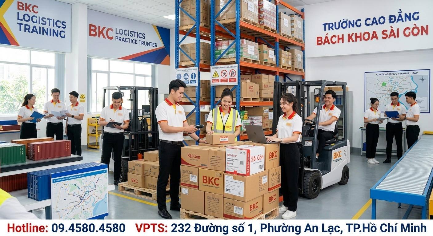 Danh sách các trường cao đẳng đào tạo ngành Logistics ở TpHCM uy tín nhất 2026 Danh sách các trường cao đẳng đào tạo ngành Logistics ở TpHCM uy tín nhất 2026